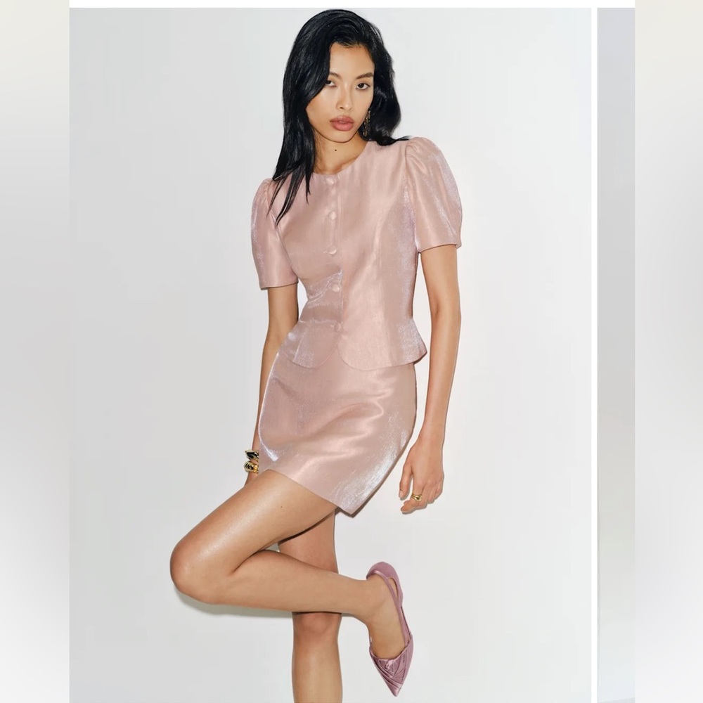 Reformation Mika Two Piece Set - Bubblegum